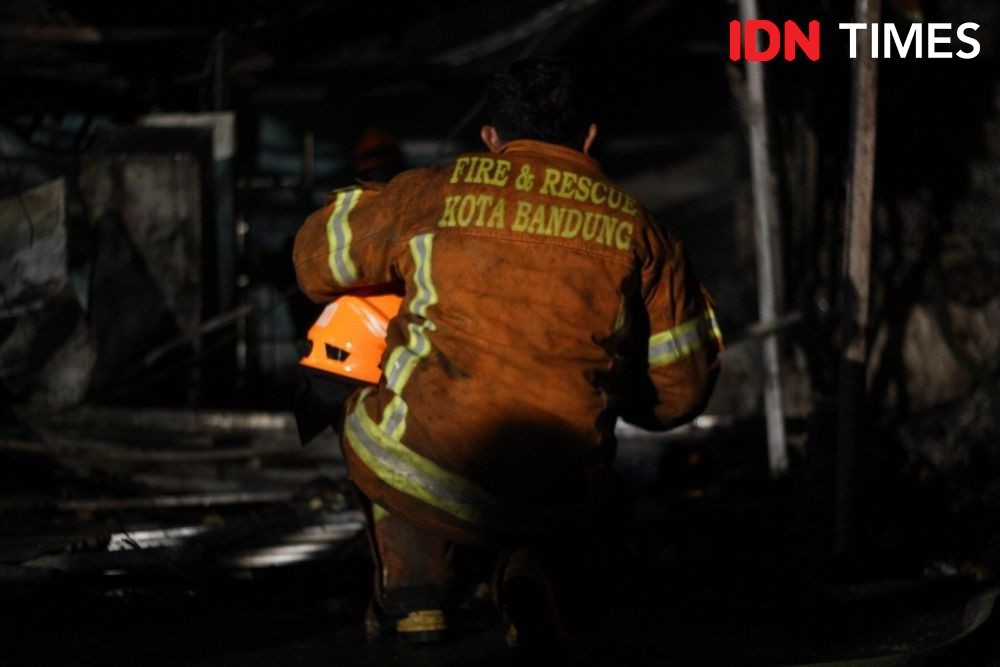Kebakaran Hebat di Makassar, 110 Rumah Hangus Terbakar 