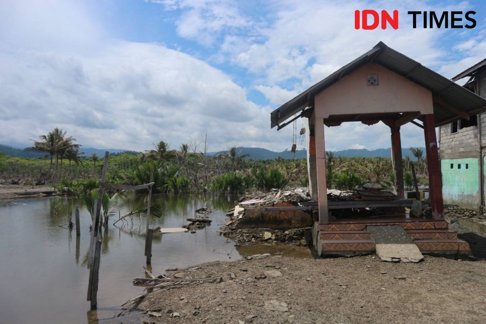 Cerita Nelayan Desa Tompe Donggala, Bangun Huntap dari Uang Sendiri