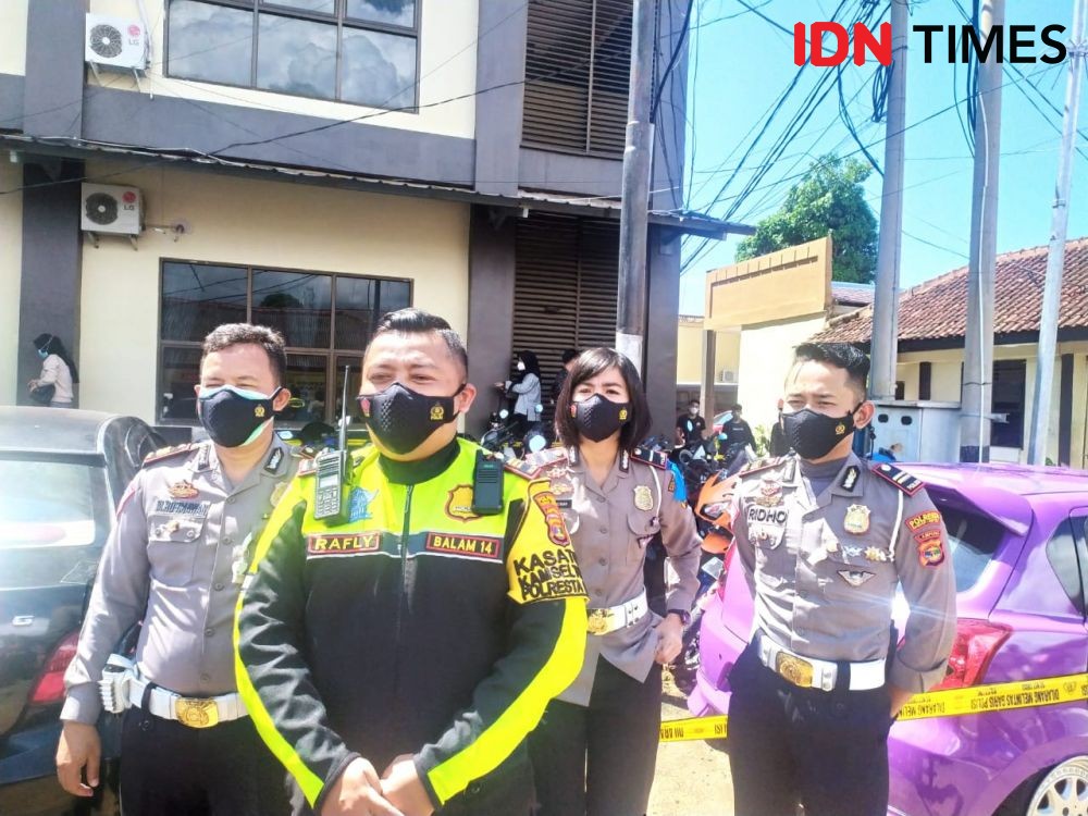 Satlantas Polresta Bandar Lampung Jaring 38 Kendaraan Balap Liar