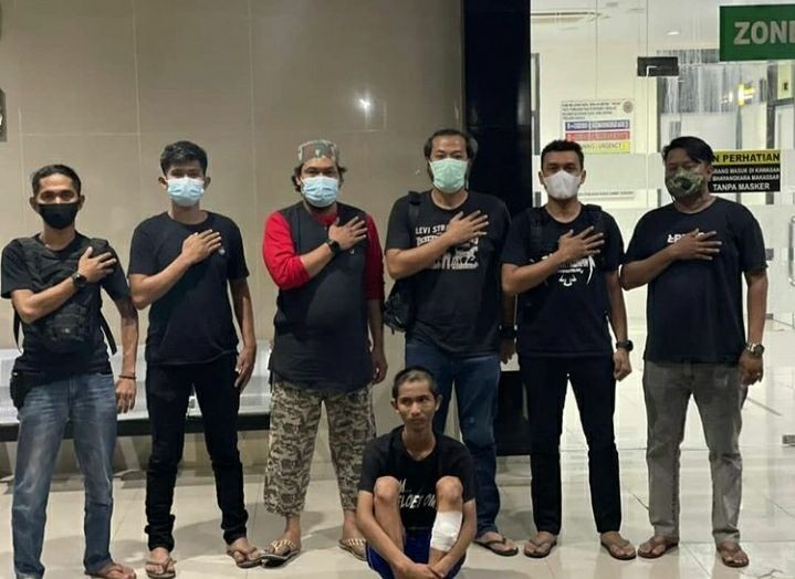 Komplotan Begal di Makassar Ditangkap, Satu Orang Ditembak