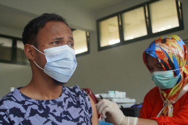 Usai Vaksinasi Tahap Kedua, Skuat PSMS Latihan Perdana Ramadan