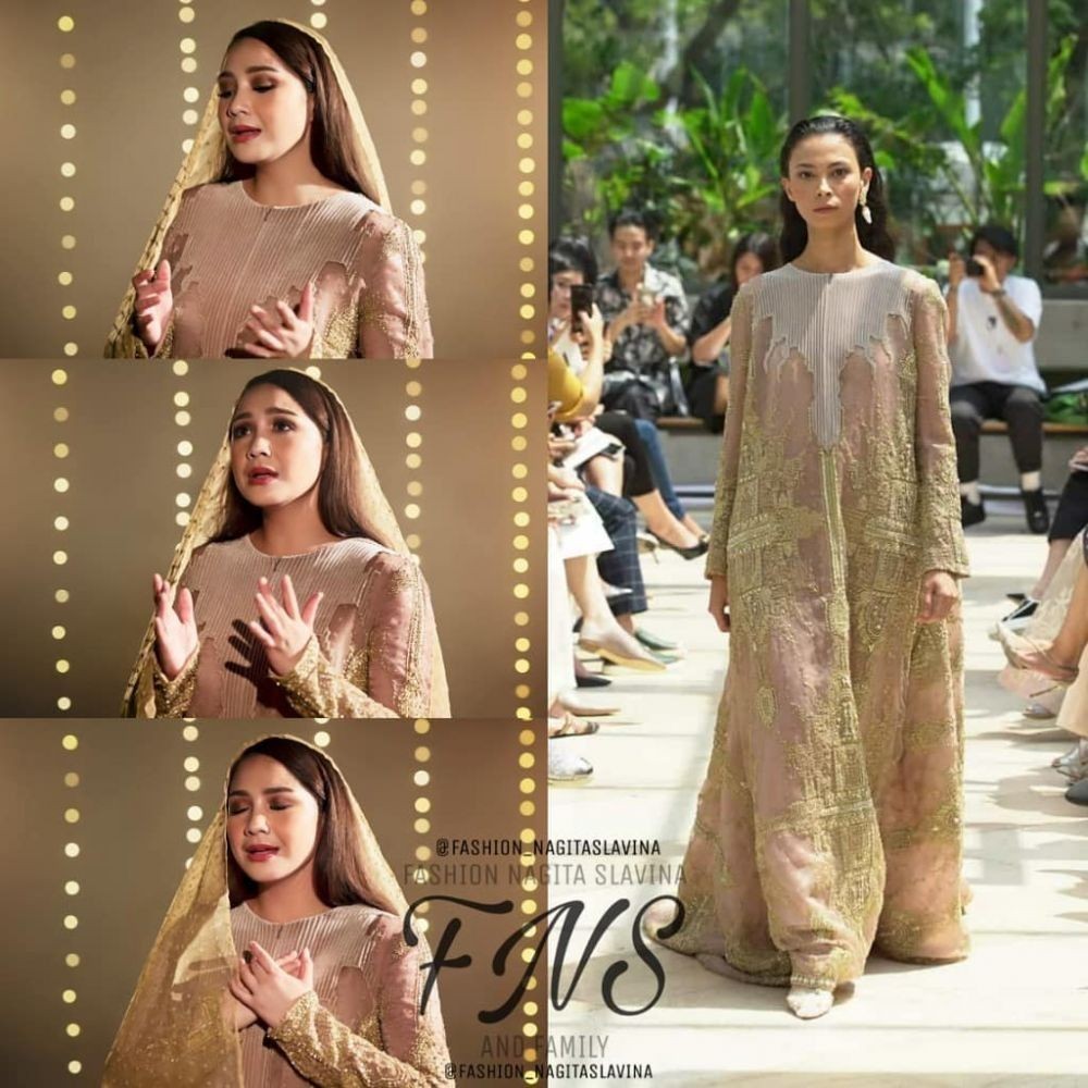 Wow, 10 Outfit Gamis Nagita Slavina dari Rp450 Ribu hingga Rp106 Juta
