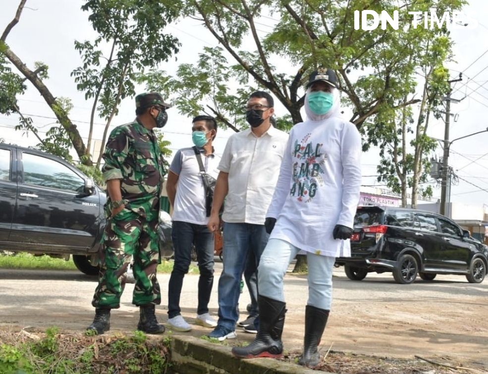 Harnojoyo Berjanji Palembang Tanpa Jalan Rusak Tahun Depan