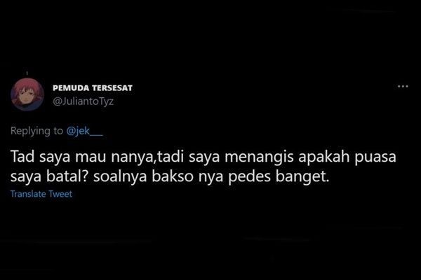 10 Pertanyaan Aktivitas Bisa Membatalkan Puasa Ini Ngaco