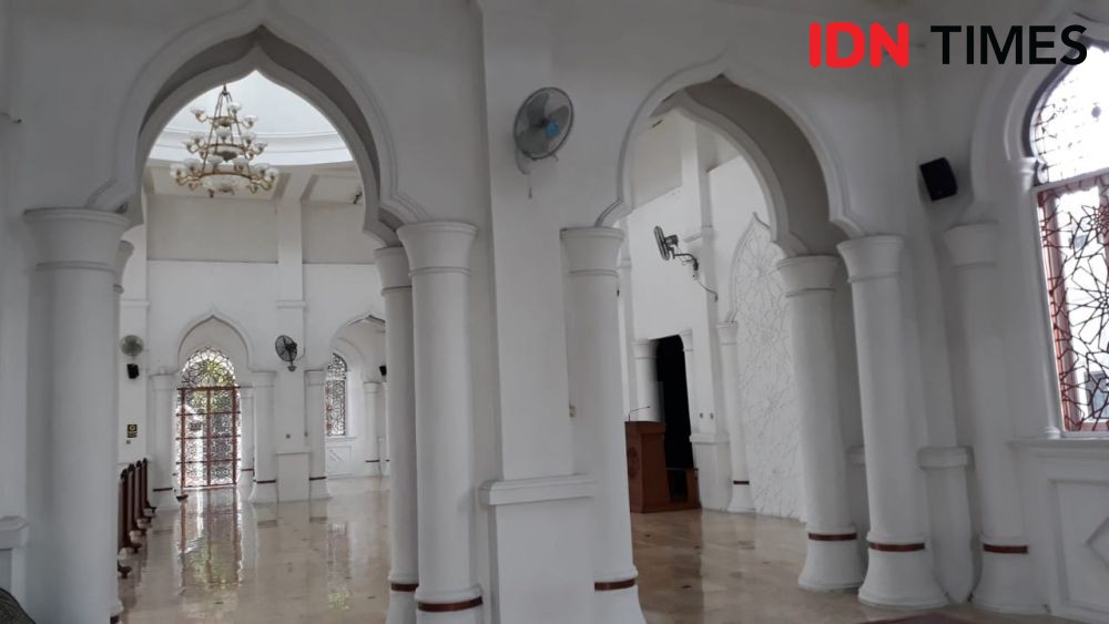 Gak Perlu Jauh-Jauh, Miniatur Masjid Baiturrahman Aceh Ada di Bantul