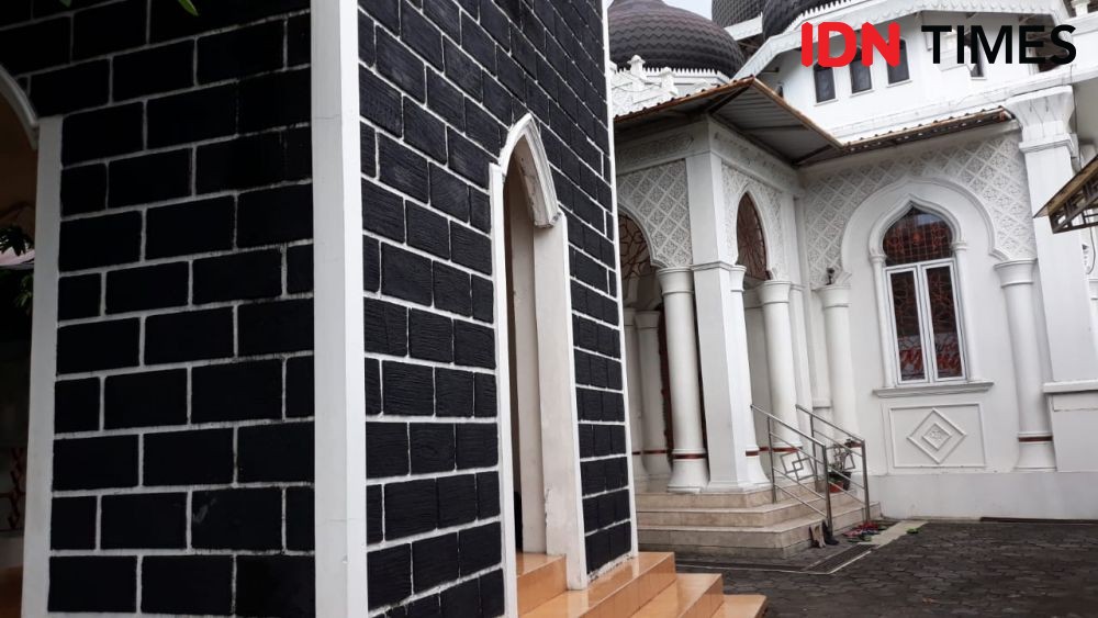 Gak Perlu Jauh-Jauh, Miniatur Masjid Baiturrahman Aceh Ada di Bantul