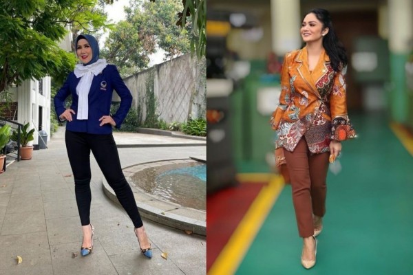 10 Adu Gaya Venna Melinda Vs Krisdayanti, Mama Hits Panutan!