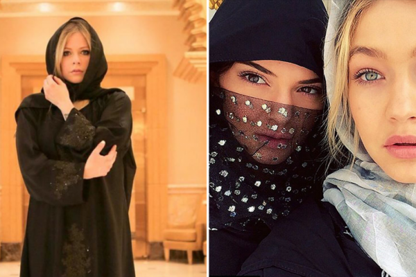 Bikin Adem, 9 Potret Artis Hollywood Kenakan Hijab dan Kerudung