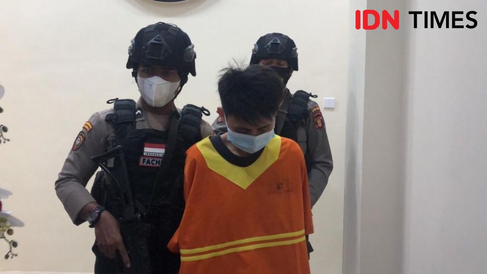 Kurir Samarinda Dibekuk, Narkoba Disamarkan Jadi Kotak Teh Seduh 