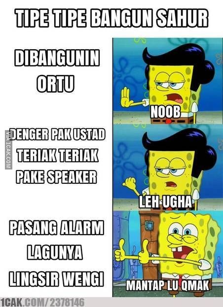 10 Meme Kocak Bangunin Sahur Ini Dijamin Bikin Auto Melek