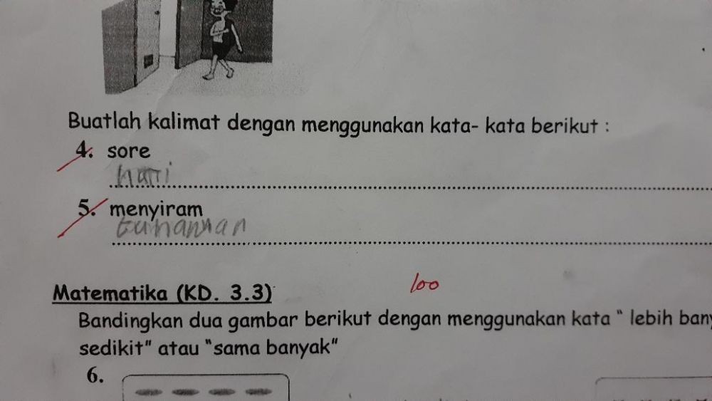10 Potret Jawaban Siswa di Soal Ujian Bahasa Indonesia, Nyeleneh Pol!