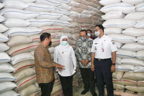 Anies Sowan ke Ngawi, Teken Kerja Sama Pangan dengan Khofifah