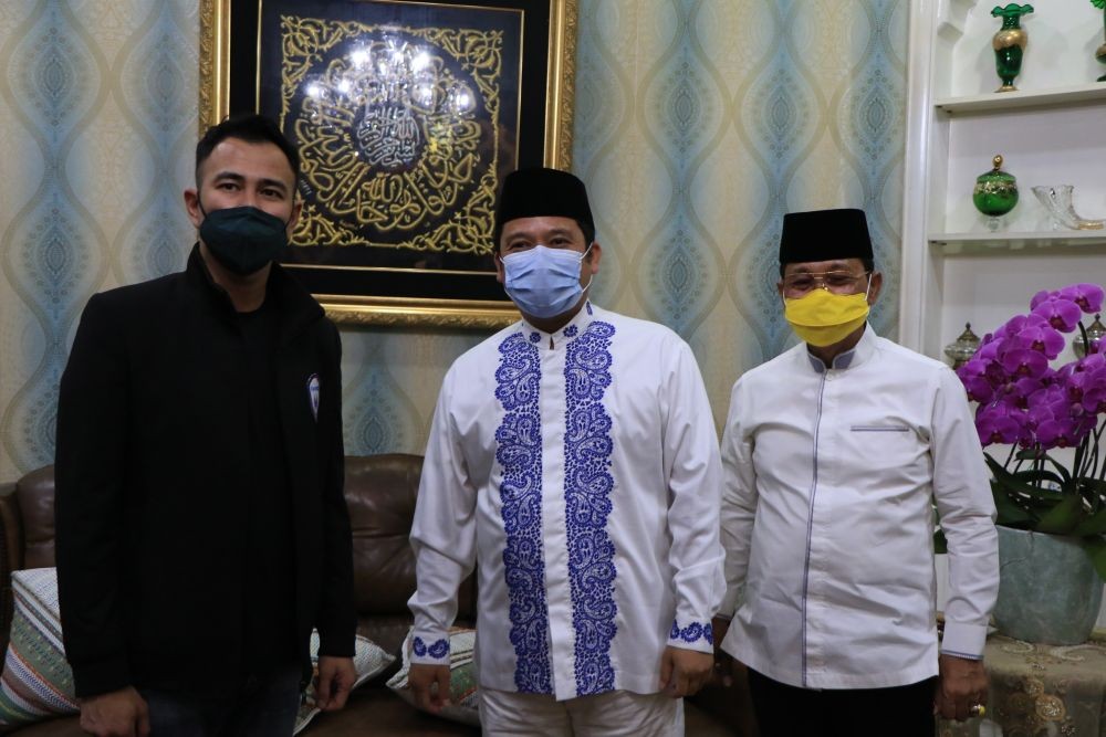 Jajaki Kerja Sama Sepak Bola, Raffi Ahmad Temui Wali Kota Tangerang