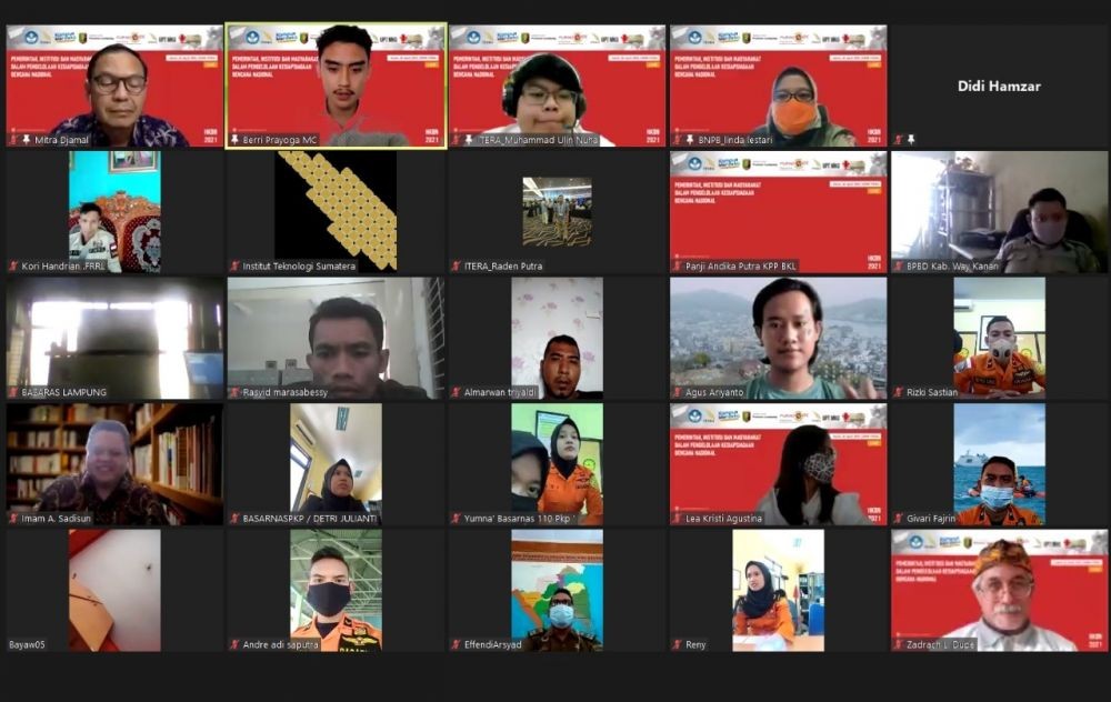 Keren! ITERA Kampus Pertama di Lampung Bentuk Tim Tanggap Bencana 