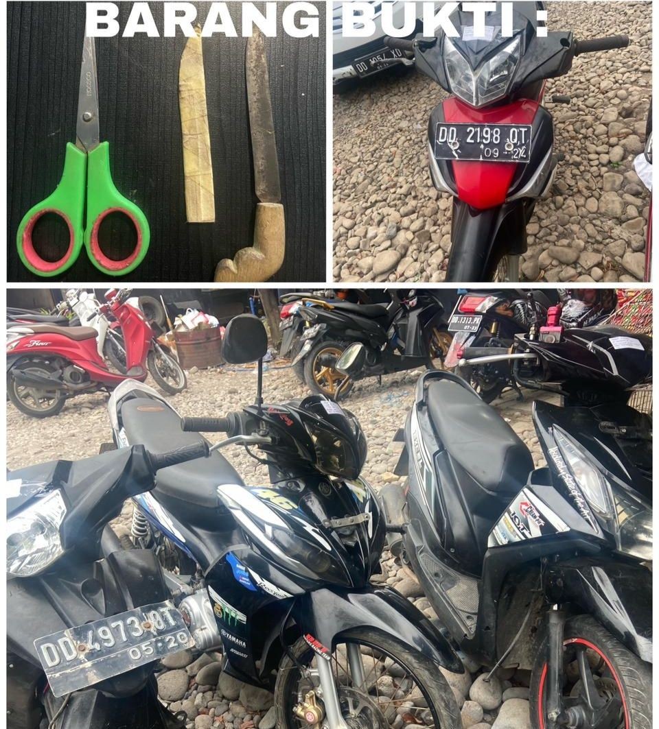 Cari Biaya Menikah, Pria di Makassar Nekat Mencuri 6 Sepeda Motor