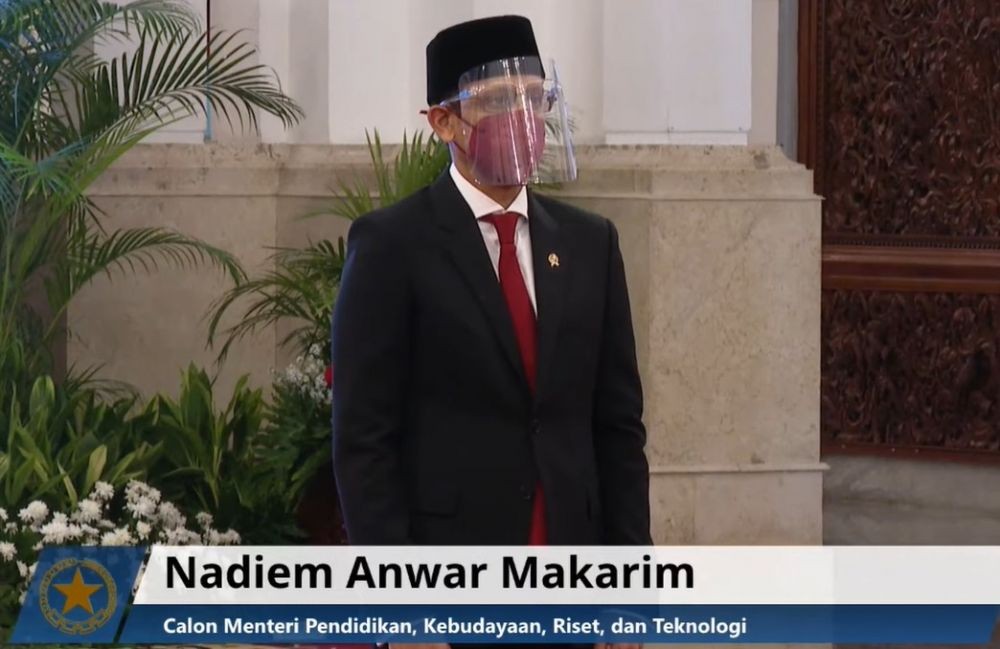 Jokowi Lantik Bahlil Lahadalia Menteri Investasi, Nadiem Mendikbudristek