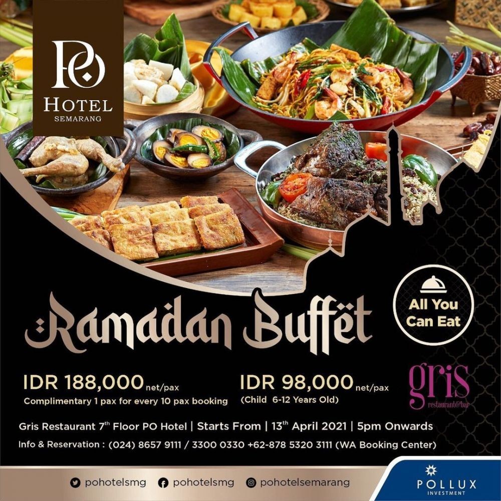 Promo Makan Bukber Hotel yang Paling Enak di Semarang