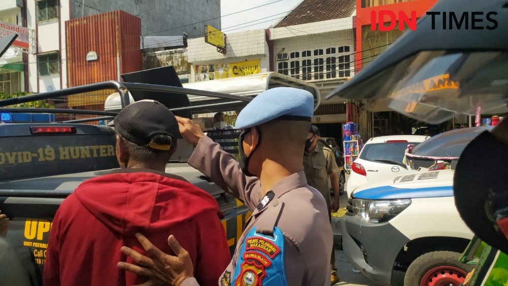 Bos Jukir Pasar Sentral Makassar Patok Tarif Mahal Ditangkap Polisi