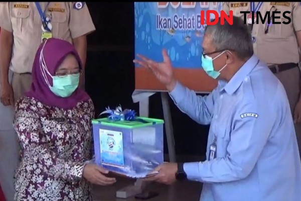 BKIPM Berikan Seribu Paket Ikan Segar untuk Warga Balikpapan