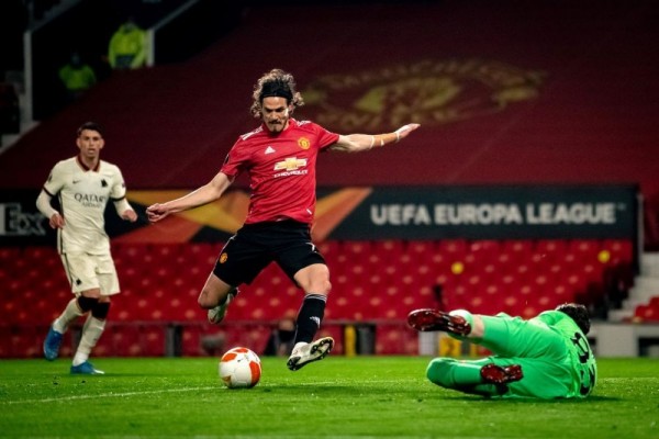 Rating Comeback Magis MU Lawan Roma: Cavani Bintangnya