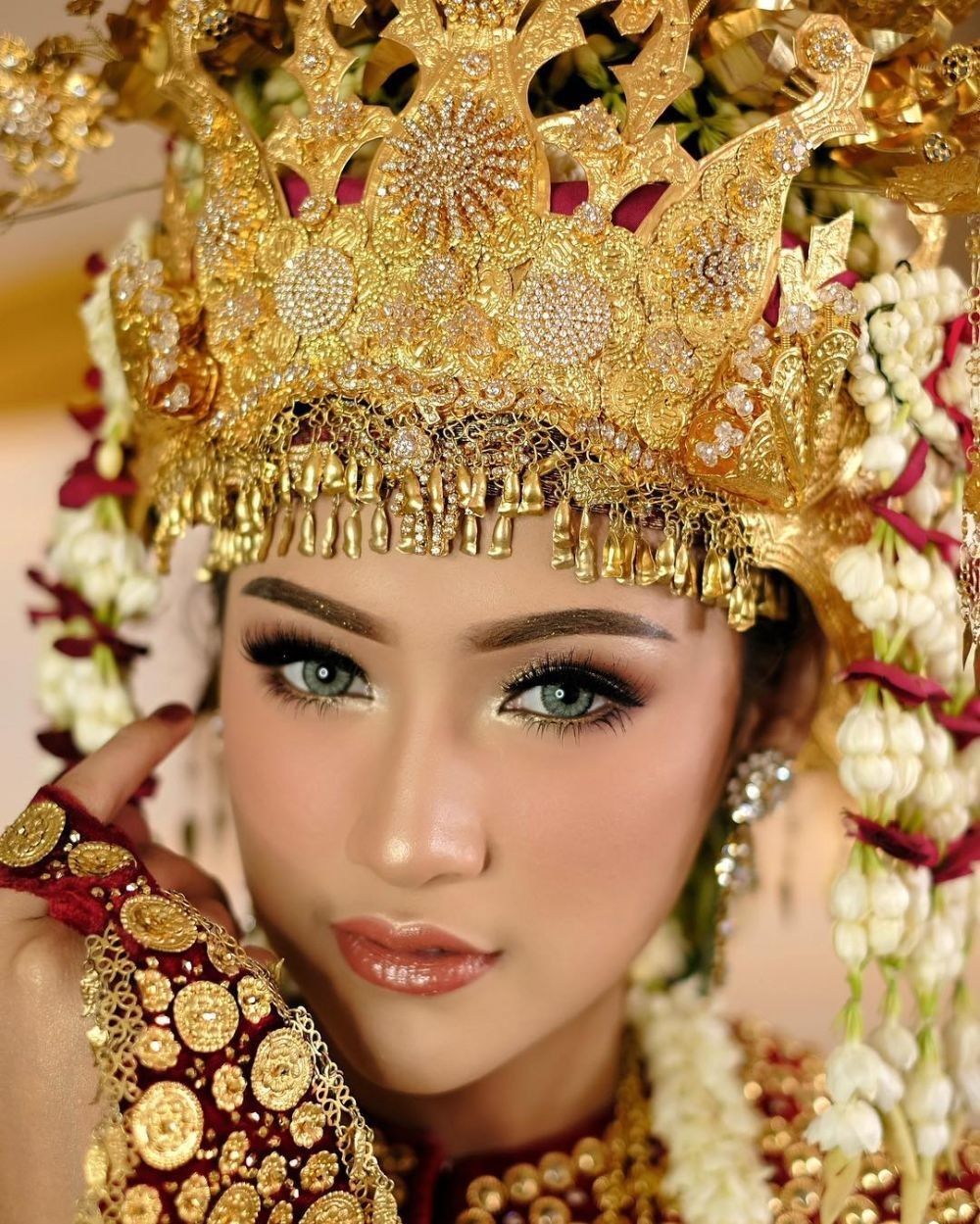 11 Inspirasi Wedding Makeup Ala Adat Palembang Menawan