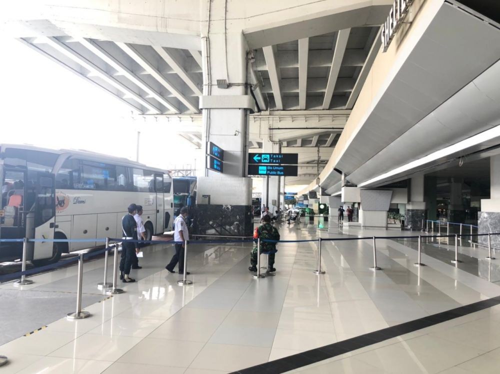 Ada check point di Terminal 3 Internasional Bandara Soetta