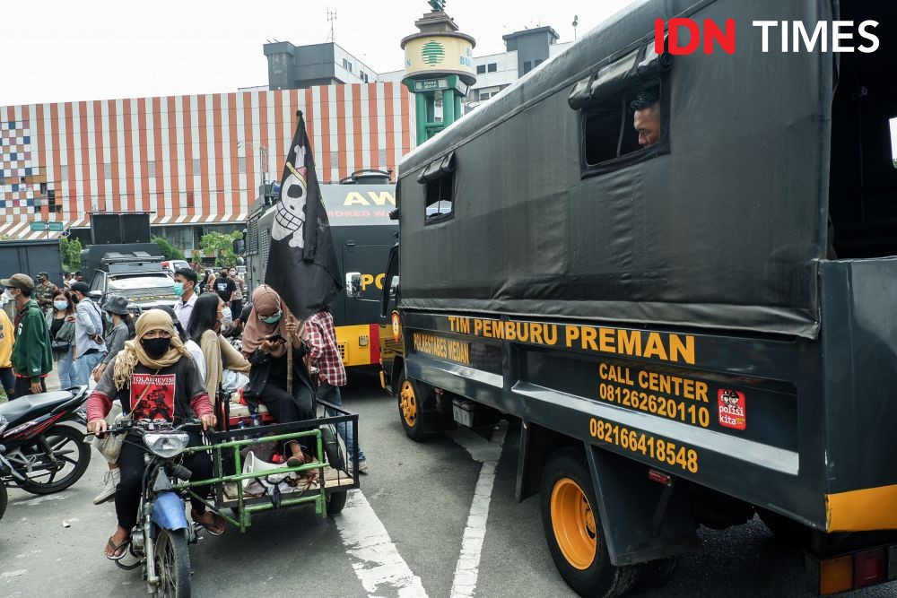Demo May Day di Medan, Massa Perempuan Merasa Dilecehkan Aparat
