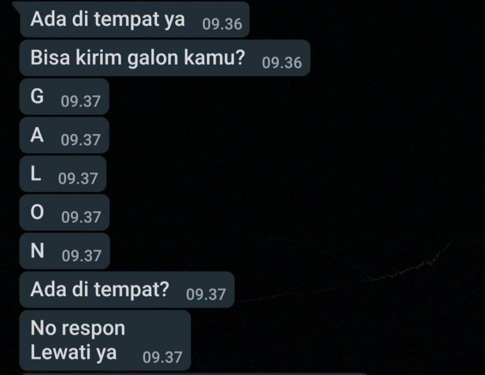 10 Chat Kocak Dengan Tukang Galon Ini Bisa Bikin Ketawa