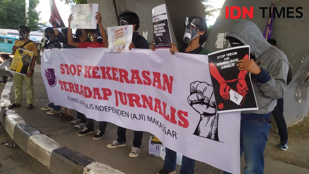 Kekerasan dan UU ITE, Ancaman Nyata Kebebasan Pers di Sulsel