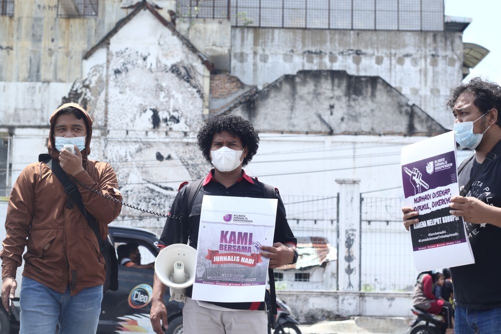 AJI Bandar Lampung Diskusi Serangan Digital Dialami Masyarakat Sipil