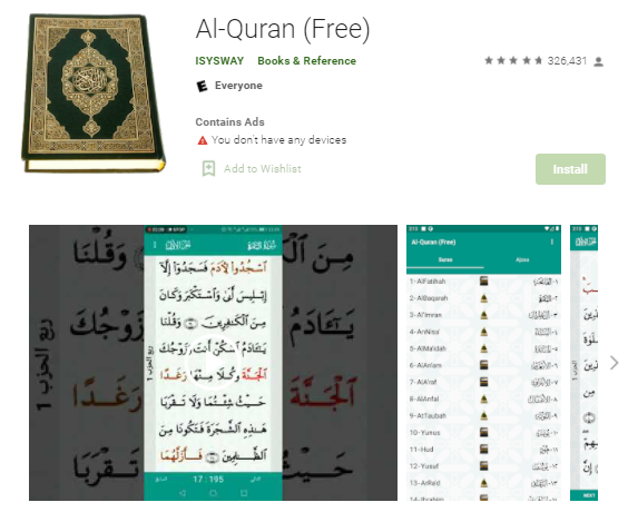 10 Aplikasi Al-Qur'an Android Terbaik Untuk Pemula