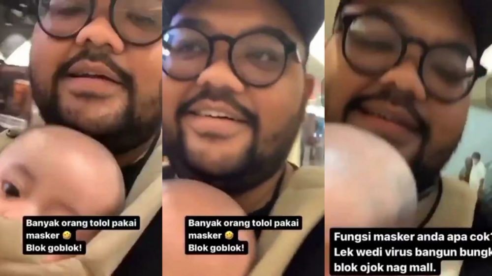 Pria Viral Tak Bermasker di Mal Surabaya Akhirnya Ditangkap