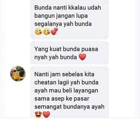 10 Chat Kocak Semangatin Puasa Ini Ending Nya Bikin Emosi