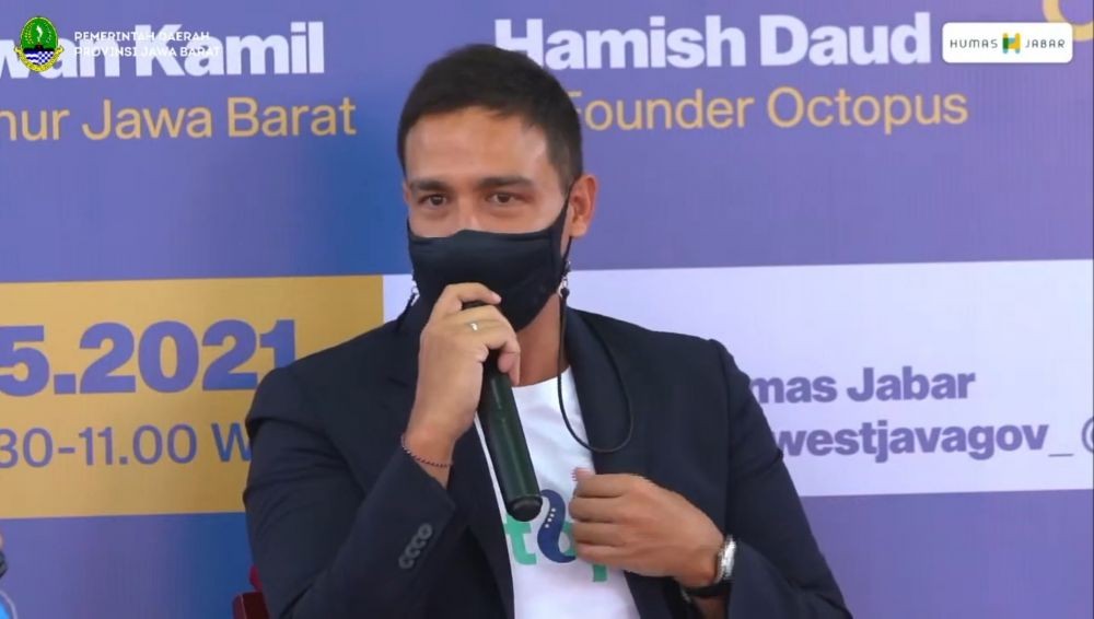 Hamish Daud dan Ridwan Kamil Kerja Sama Pilah Sampah di Jabar 