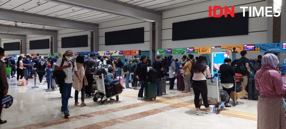 Jumlah Penumpang di Bandara Soekarno-Hatta Melonjak