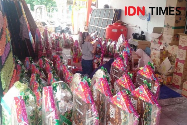 Geliat Bisnis Parcel Lebaran di Bandar Lampung, Masih Laris?