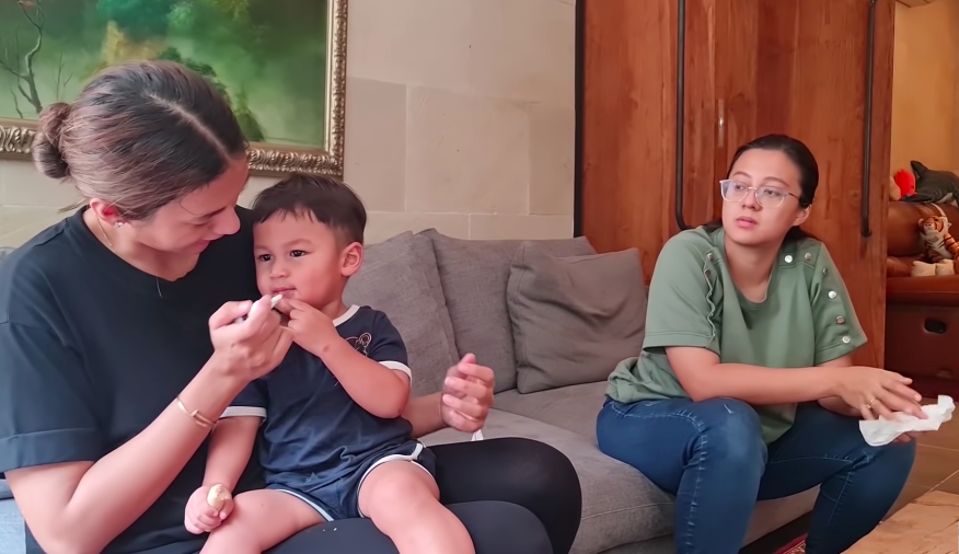 10 Kabar Terbaru Kiano Putra Baim Wong yang Terjangkit Flu Singapura