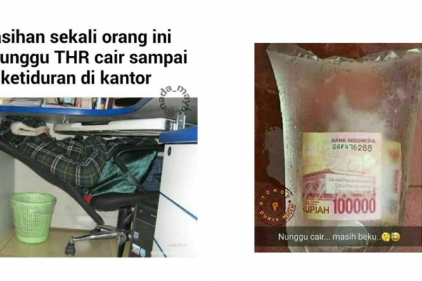 Ngakak, 10 Meme THR Ini Pasti Bikin Kamu Sependapat