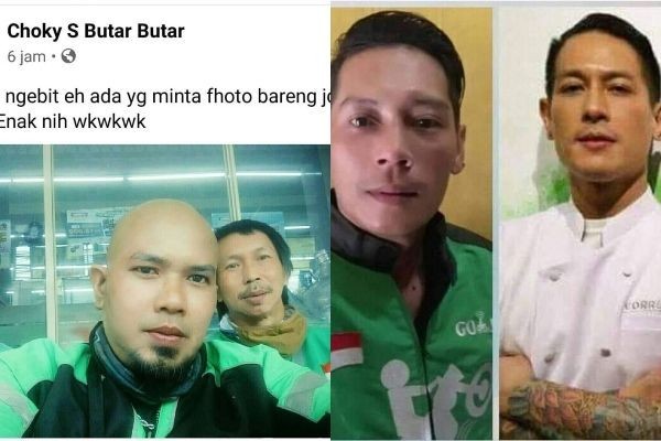 Wih, Bakal Ramai Pelanggan! 9 Potret Abang Ojol Mirip Artis