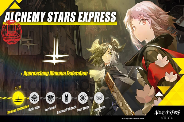 Tencent Games adakan event pra-registrasi “The Alchemy Stars Express” 