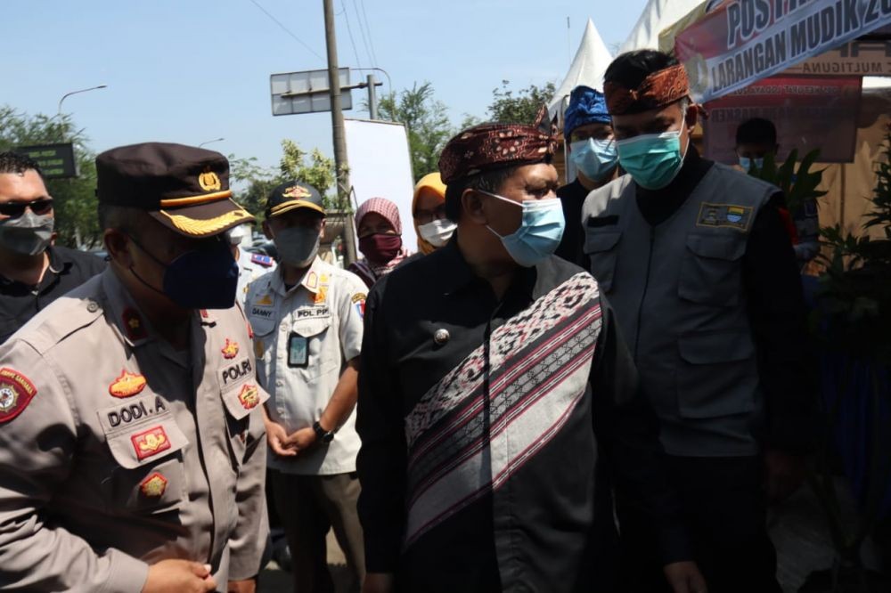 Hari Pertama Larangan Mudik di Kota Bandung Tidak Berjalan Maksimal