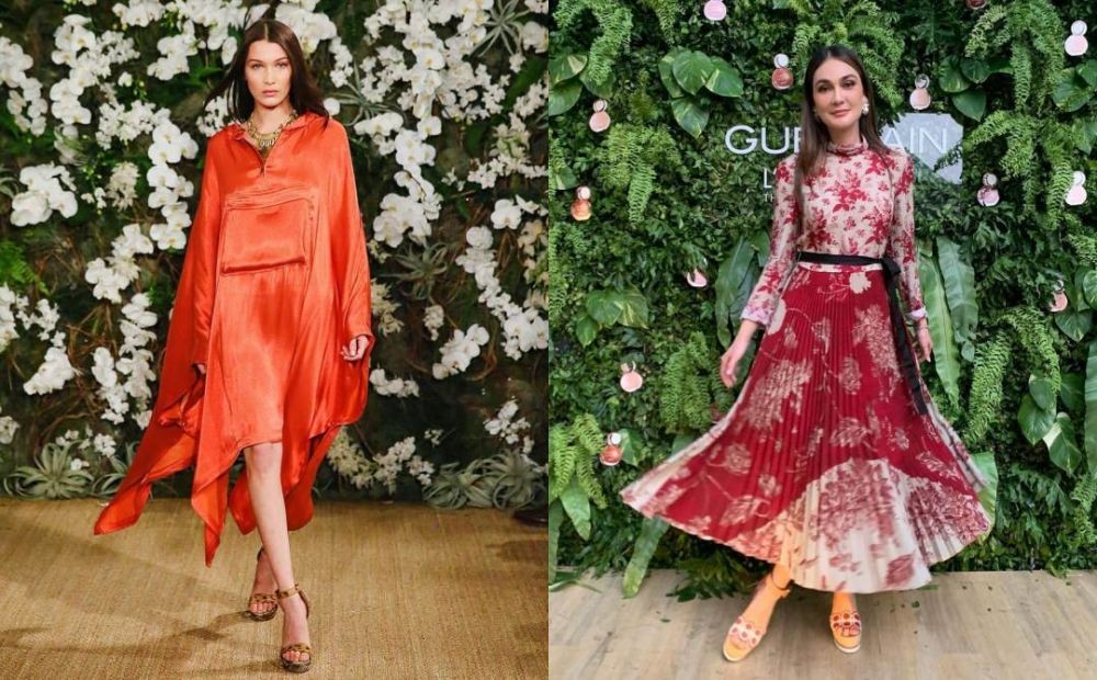 OOTD ala Top Model! 10 Adu Gaya Luna Maya Vs Bella Hadid