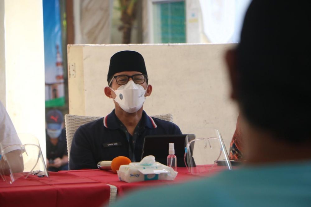 Sandiaga Uno Luncurkan Destinasi 'Ramah  COVID-19' di Lombok
