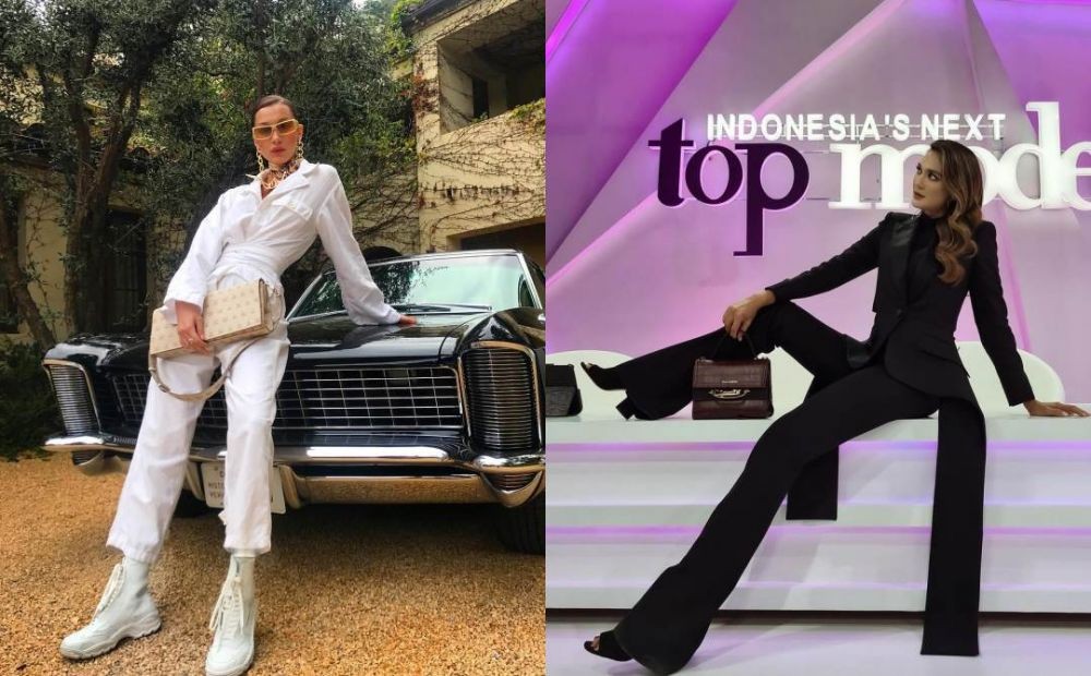 OOTD ala Top Model! 10 Adu Gaya Luna Maya Vs Bella Hadid