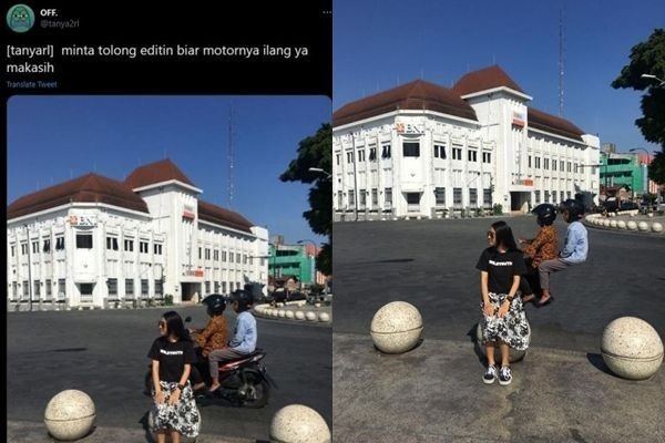 10 Foto Editan Minta Kendaraannya Dihilangkan, Hasilnya Kocak Abis