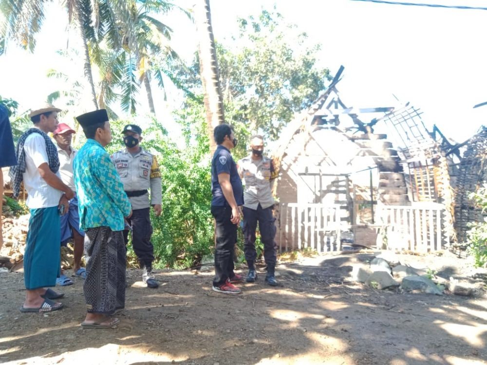 Villa di Lombok Tengah Terbakar, Diduga Ulah Bocah 10 Tahun