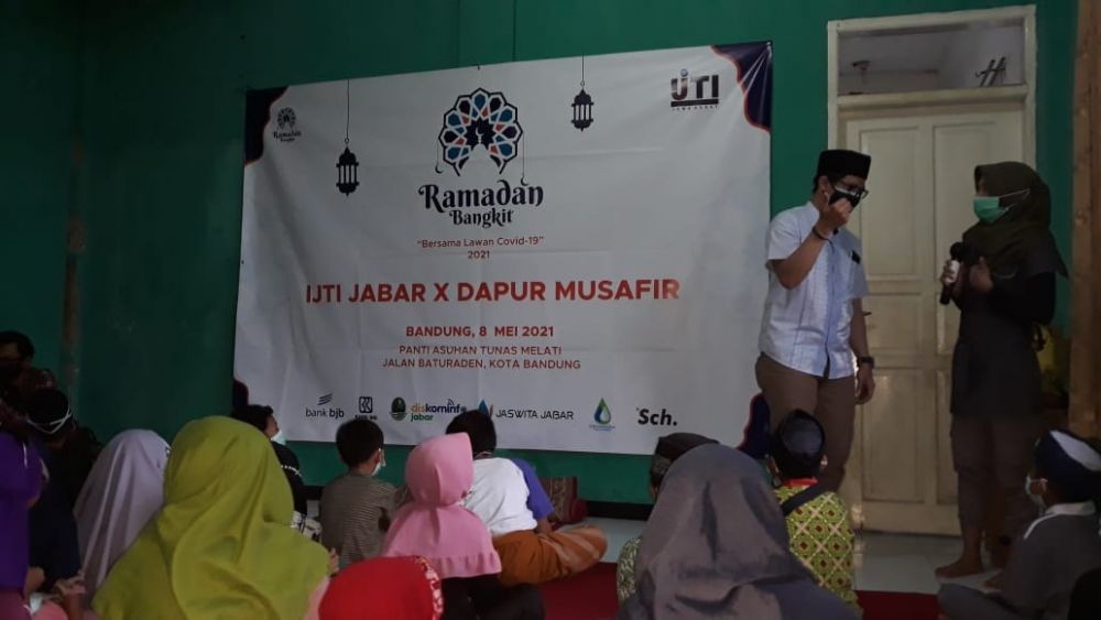 Kolaborasi IJTI Jabar di Ramadan Bangkit Bersama Melawan COVID-19 