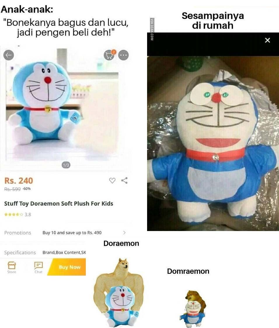 Gagal Lucu, 10 Bentuk Boneka Ini Aneh dan Seram