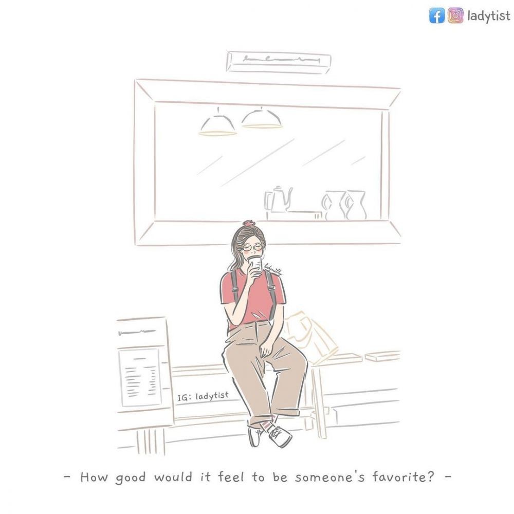 Gak Usah Sok Kuat, 12 Ilustrasi Rasanya Gagal Move On