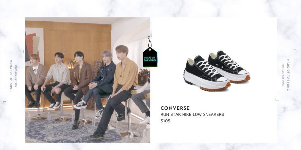 7 Koleksi Sneakers Branded Taeyong NCT, Kecenya Badai Abis!